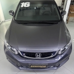 Honda / Civic G9 LXR 2.0 Automático Sedan Cinza Honda / Civic G9 LXR 2.0 Automático Sedan Cinza
