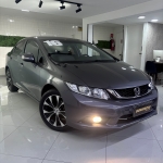 Honda / Civic G9 LXR 2.0 Automático Sedan Cinza Honda / Civic G9 LXR 2.0 Automático Sedan Cinza