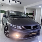 Honda / Civic G9 LXR 2.0 Automático Sedan Cinza Honda / Civic G9 LXR 2.0 Automático Sedan Cinza